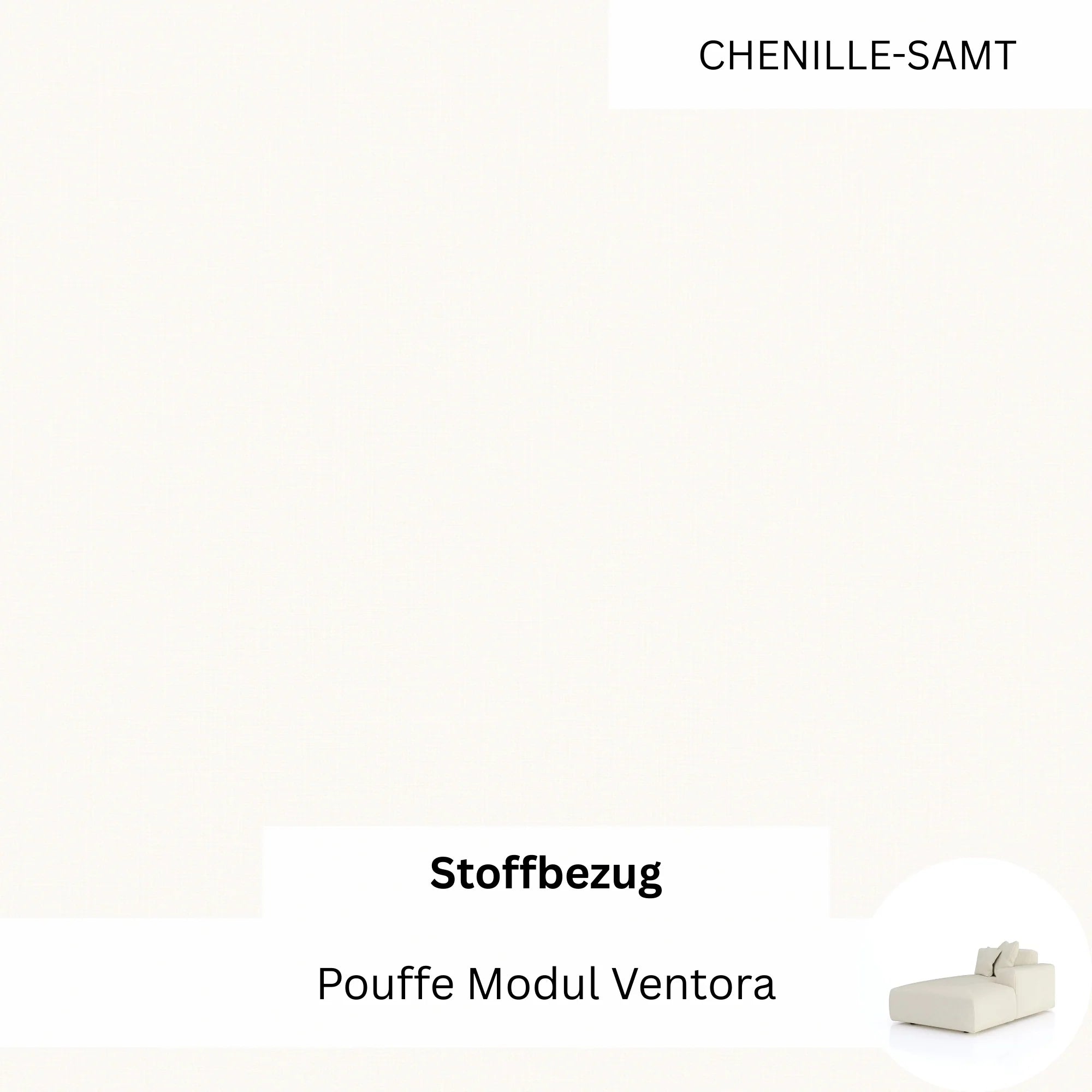 Stoffbezug - Pouffe Modul Ventora