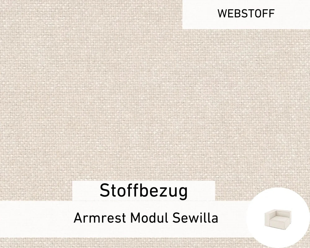 Stoffbezug - Armrest Modul Sewilla