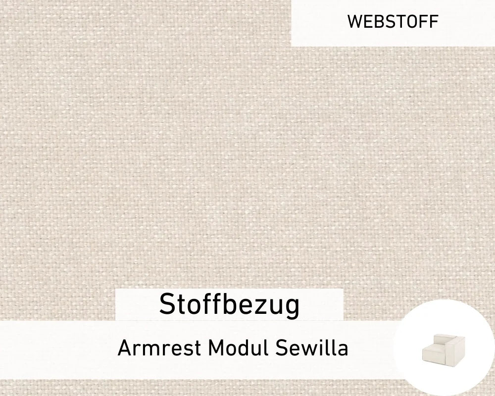 Stoffbezug - Armrest Modul Sewilla