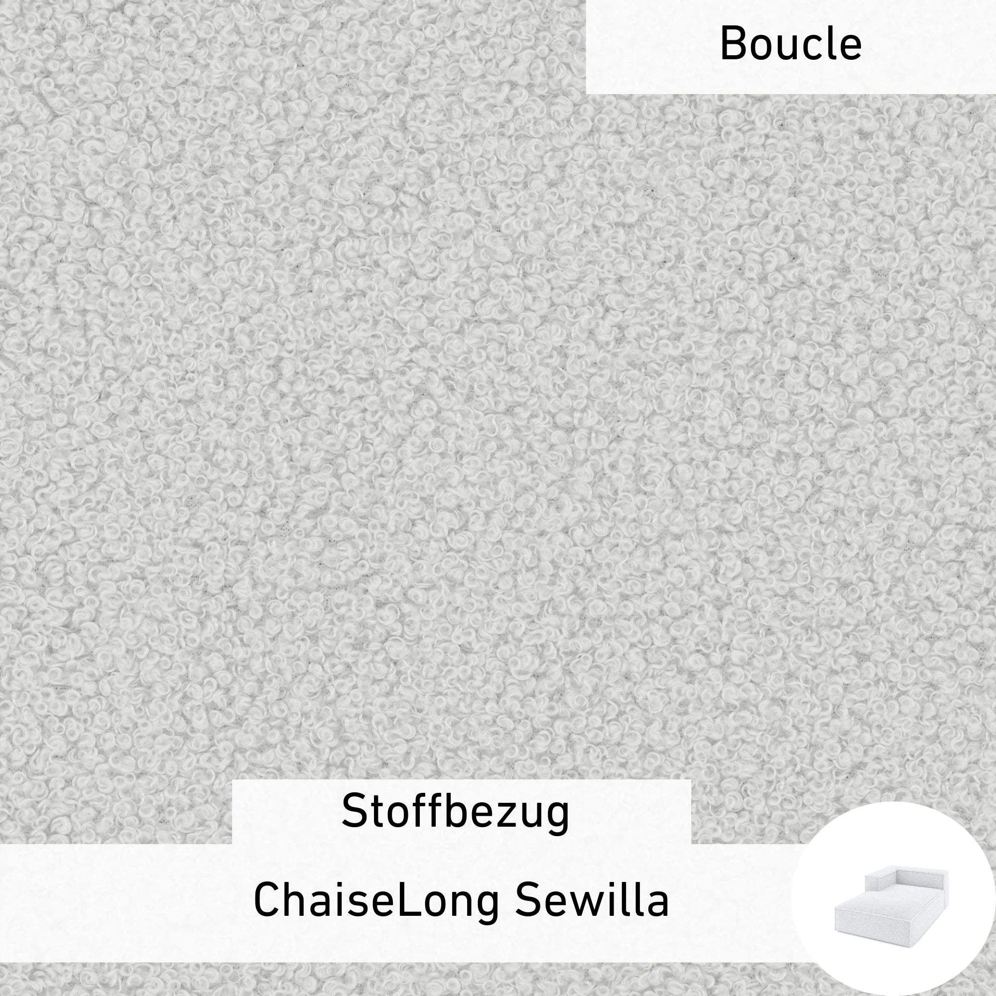 Stoffbezug - ChaiseLong Sewilla