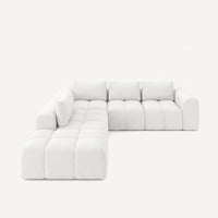 Modular corner sofa with chaise Comora
