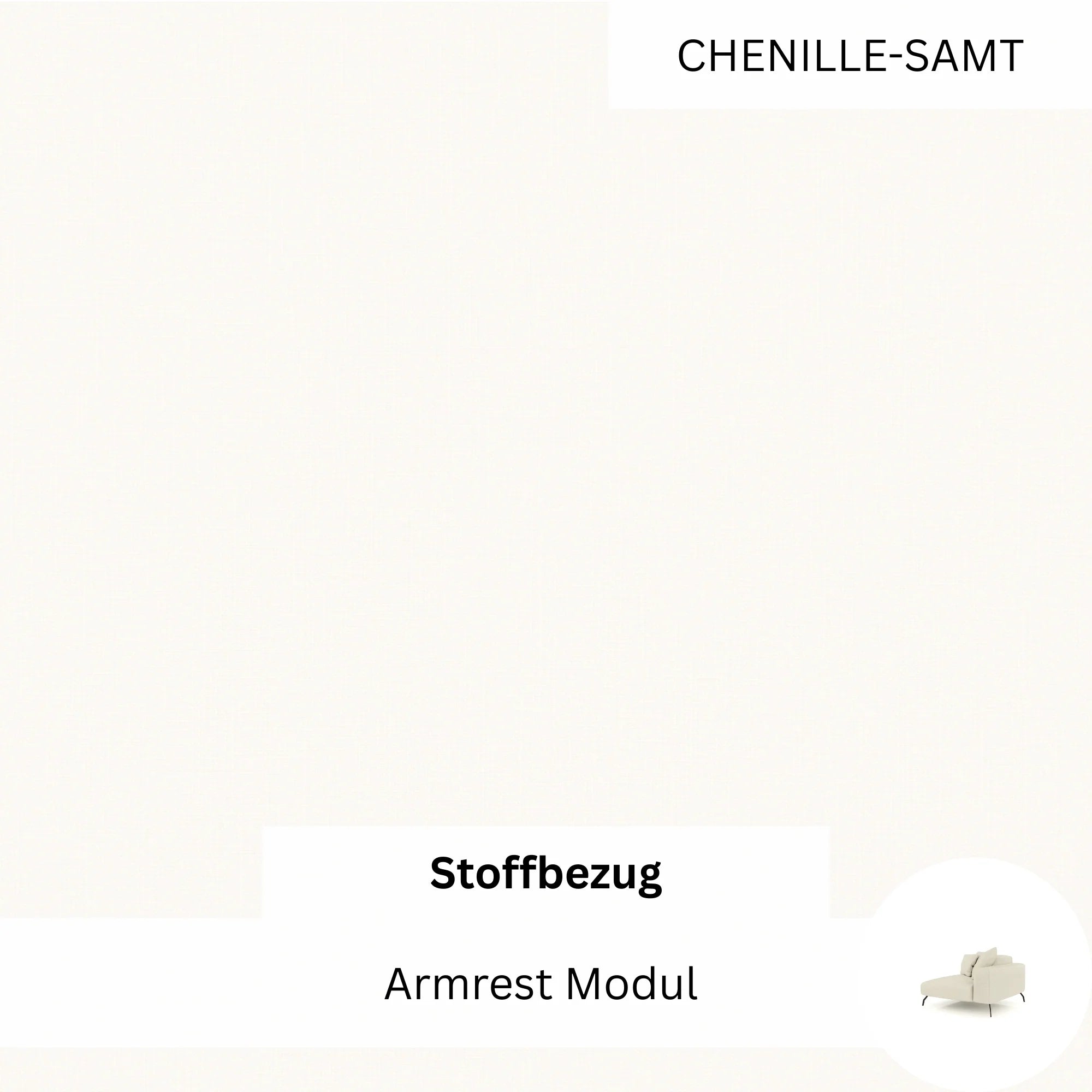 Stoffbezug - Armrest Modul Ventora Lift