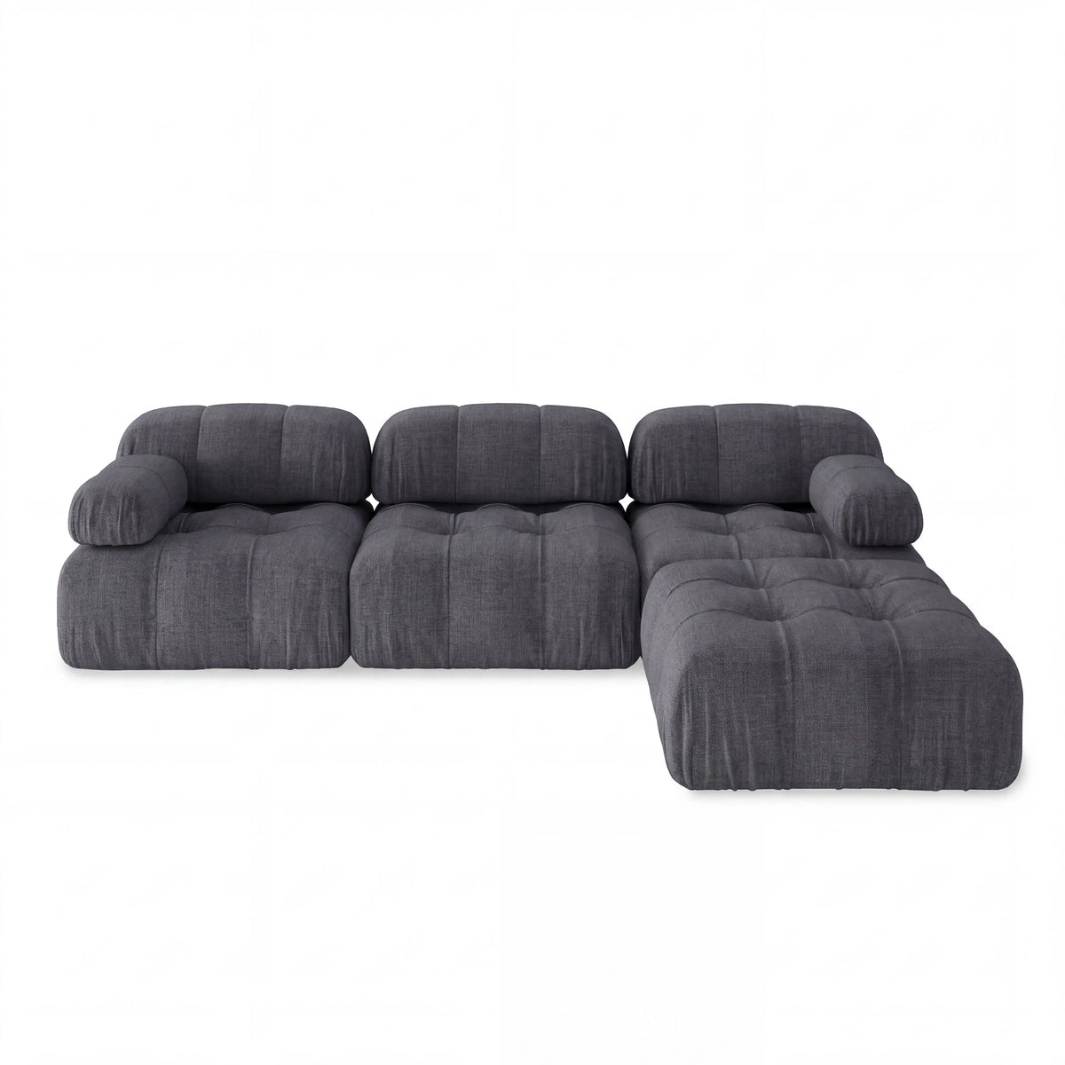Modulares Sofa Cloud (4-Sitzer) mit Pouffe