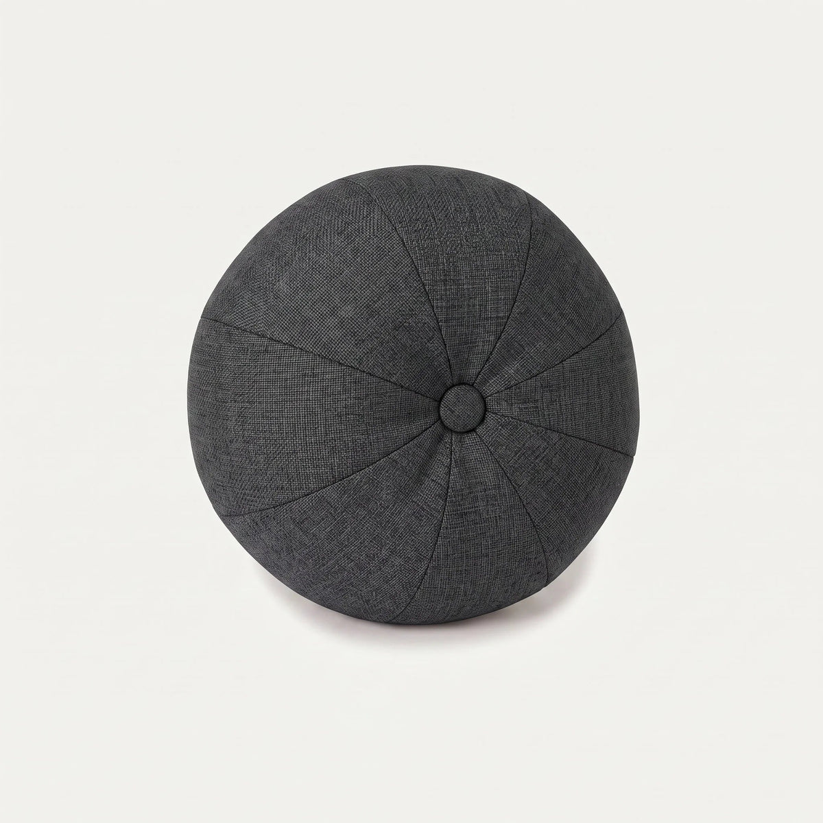 Decorative cushion Ball with button