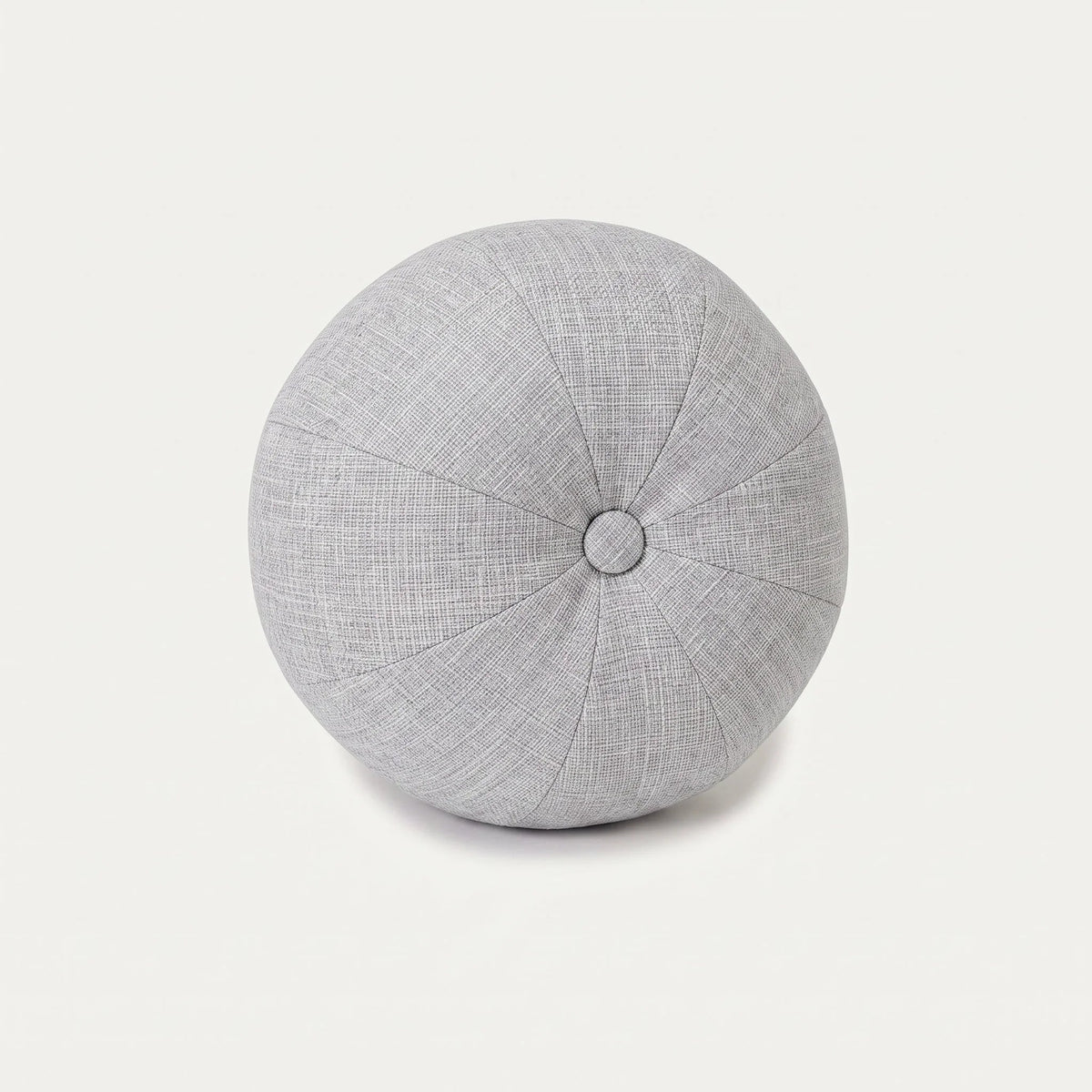 Decorative cushion Ball with button