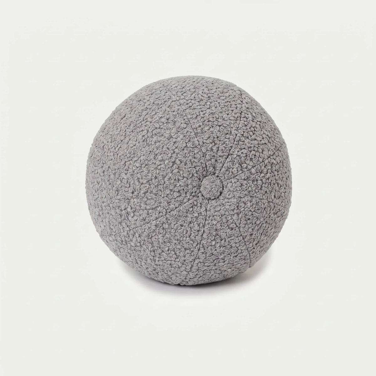 Decorative cushion Ball with button