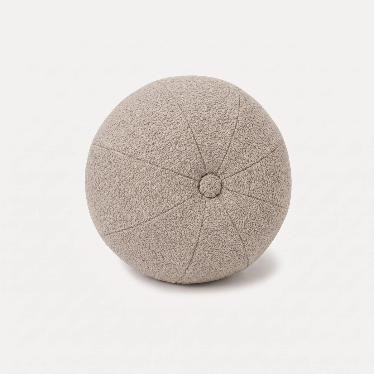 Decorative cushion Ball with button