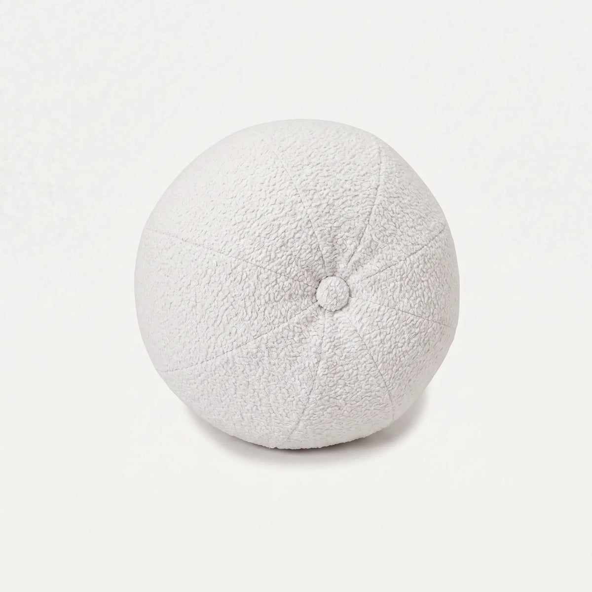 Decorative cushion Ball with button