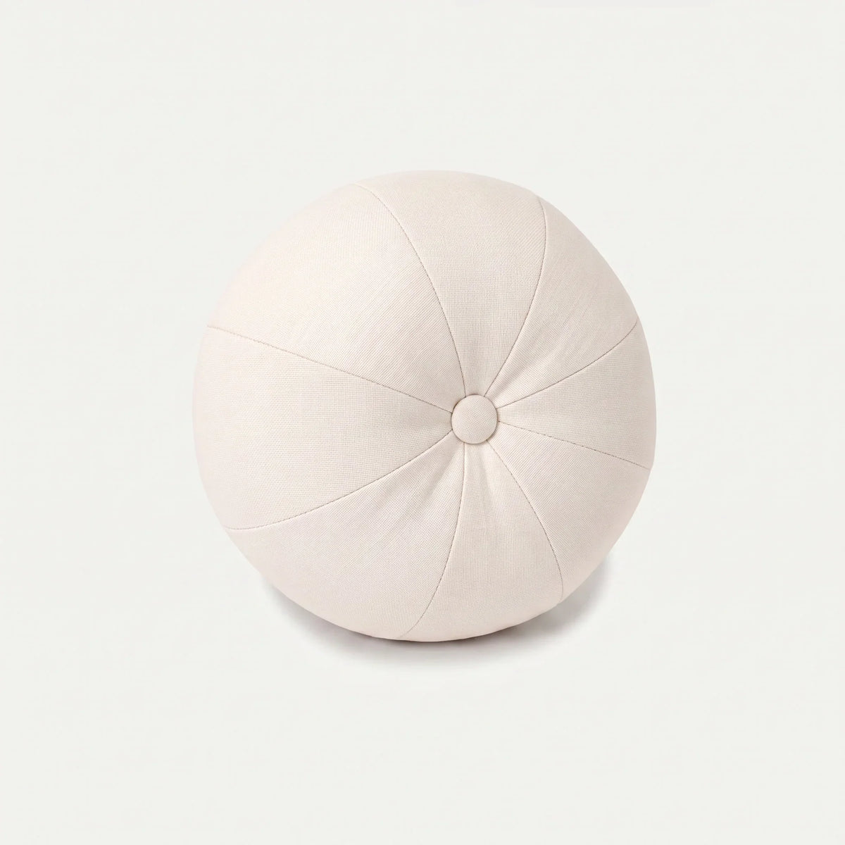 Decorative cushion Ball with button