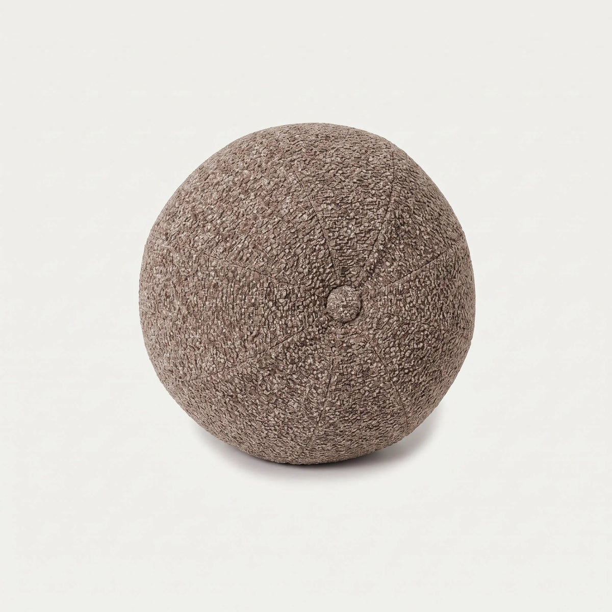Decorative cushion Ball with button