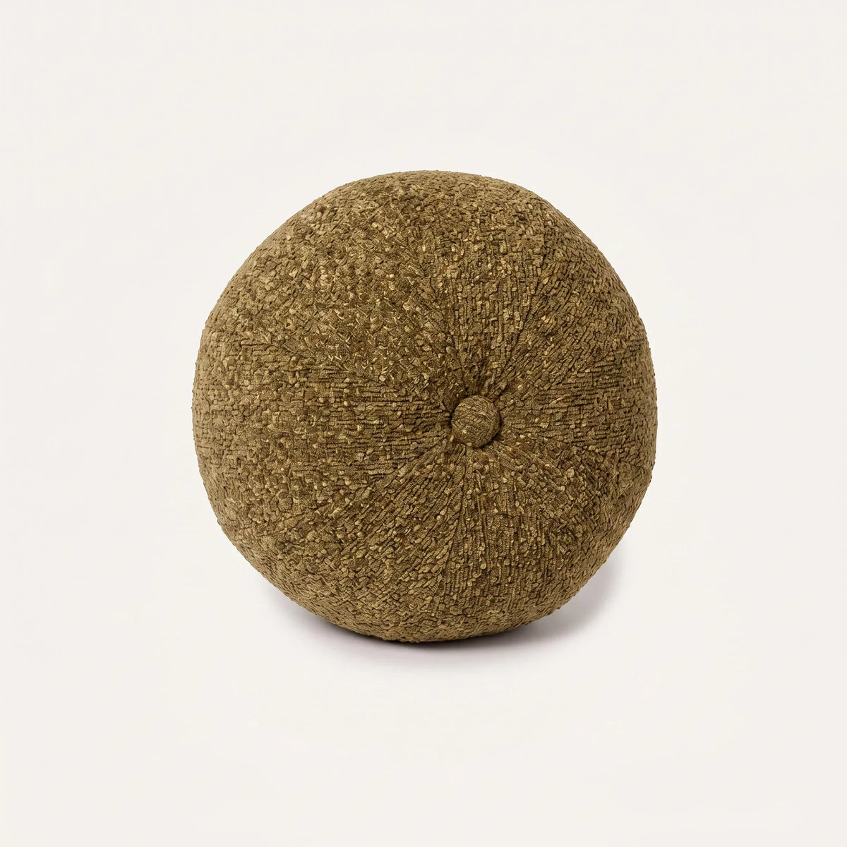 Decorative cushion Ball with button