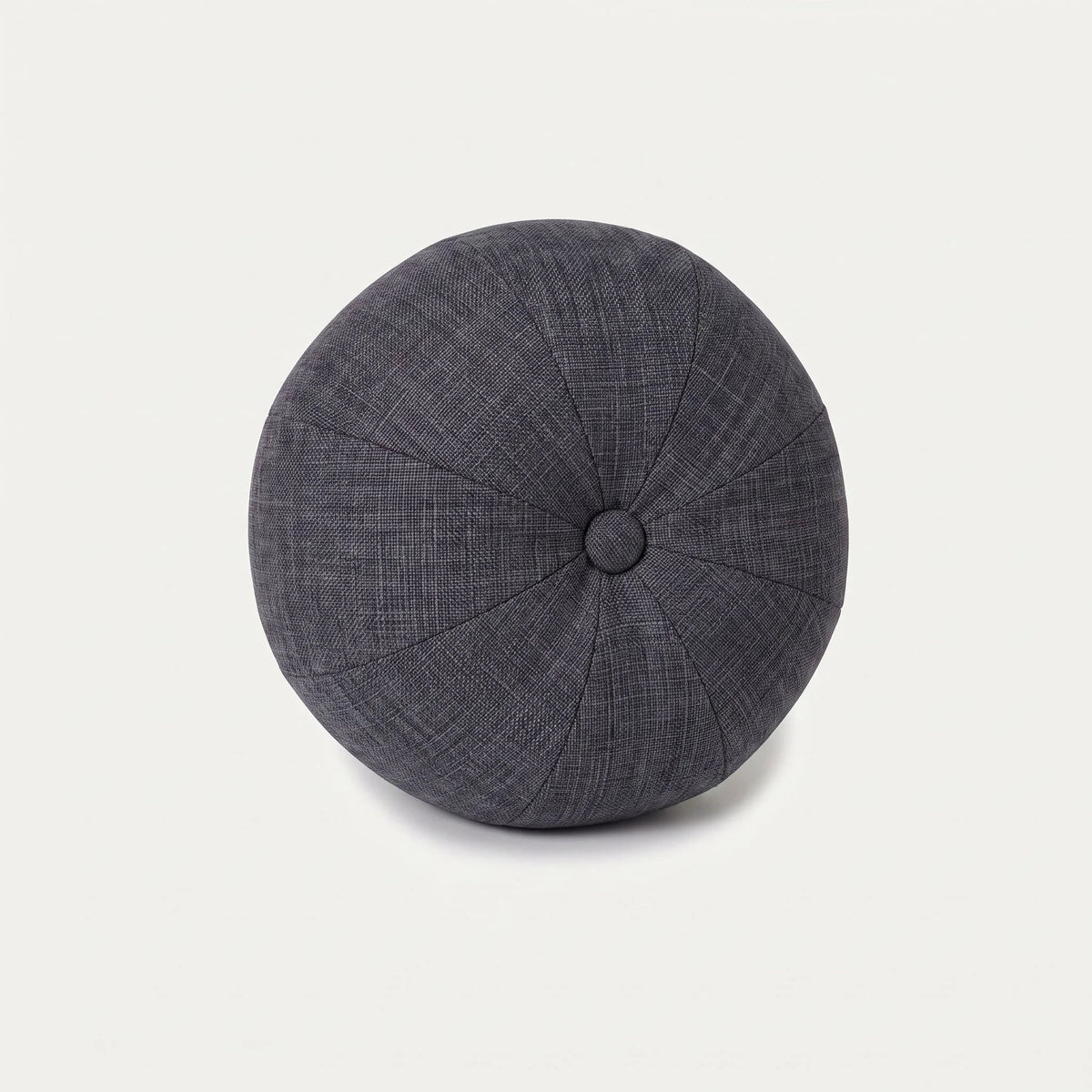 Decorative cushion Ball with button
