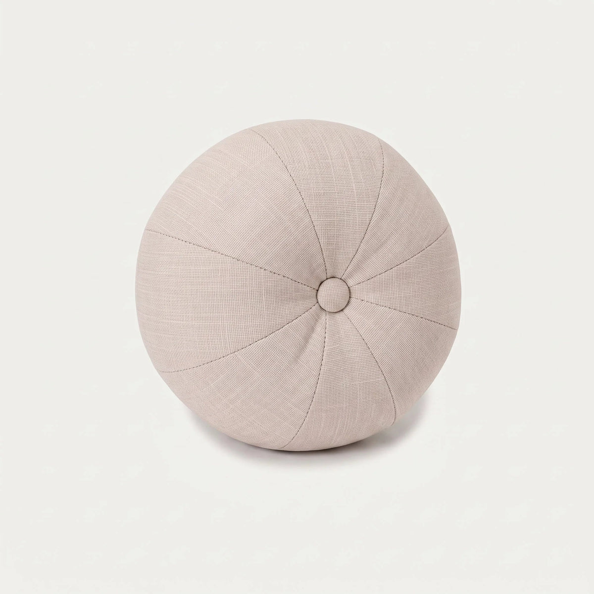 Decorative cushion Ball with button