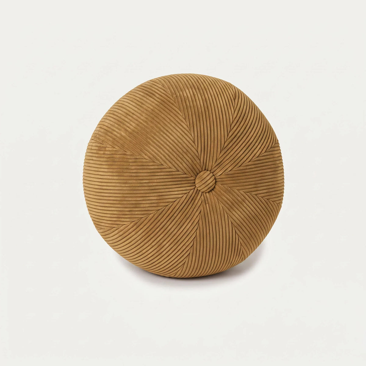 Decorative cushion Ball with button