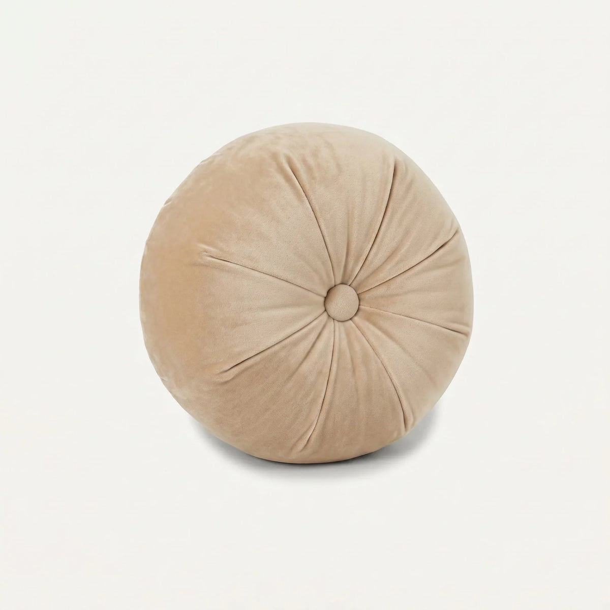 Decorative cushion Ball with button