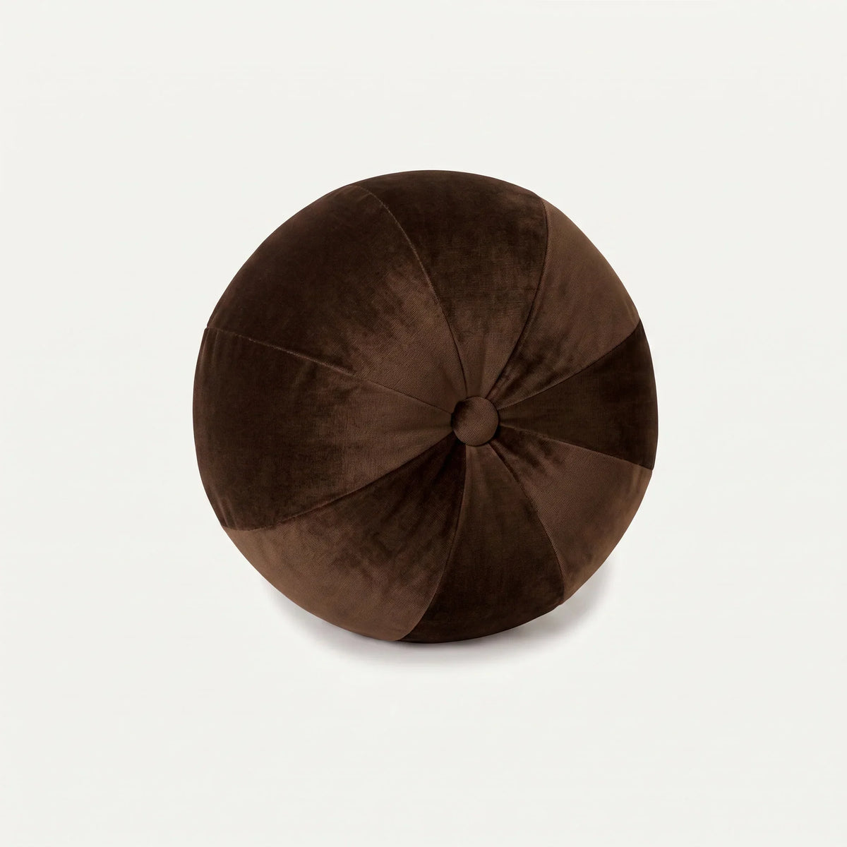 Decorative cushion Ball with button