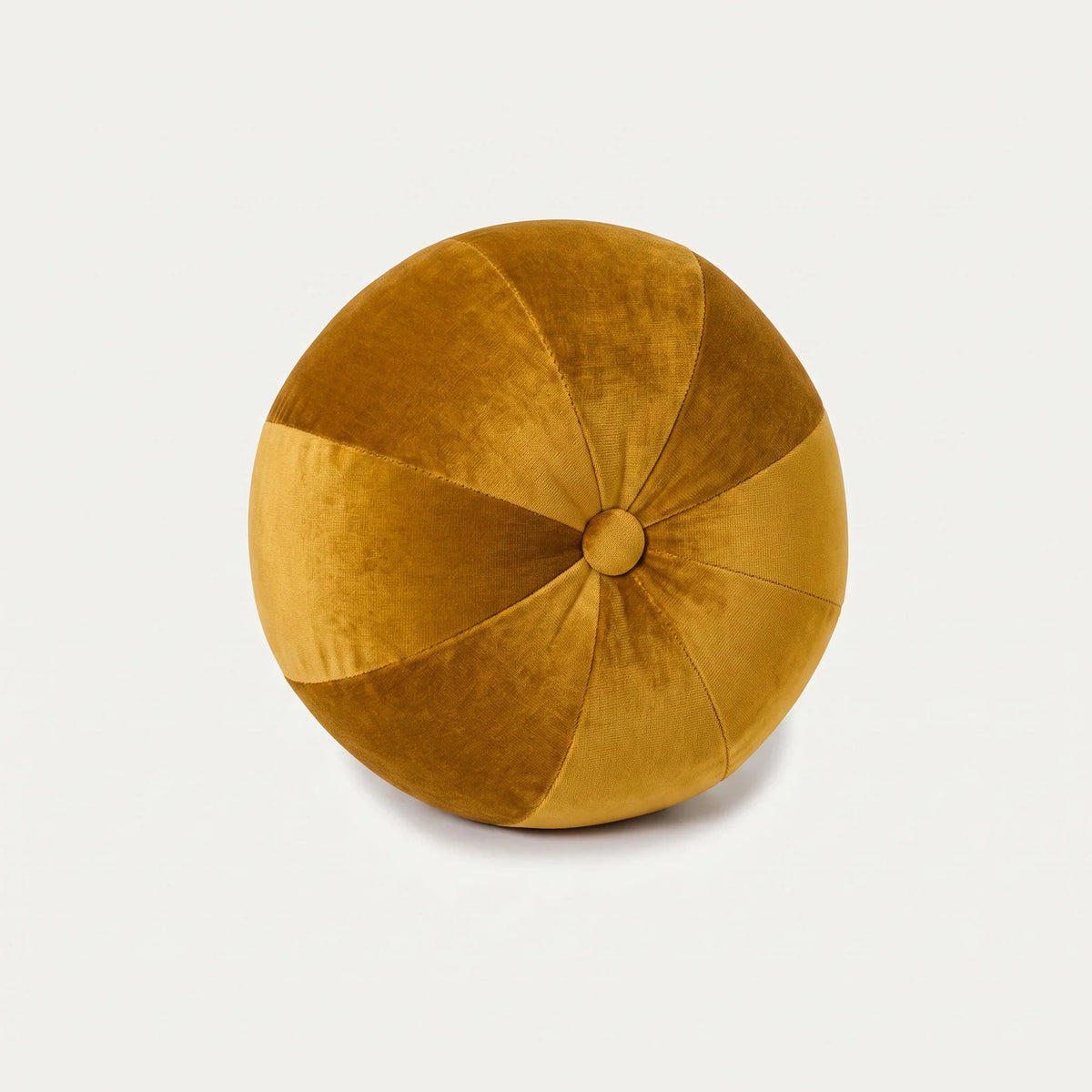 Decorative cushion Ball with button