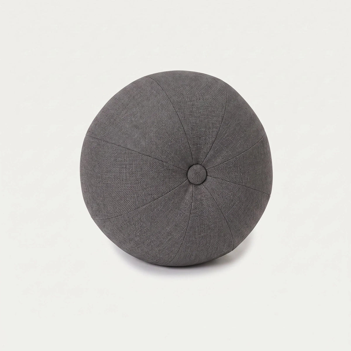 Decorative cushion Ball with button