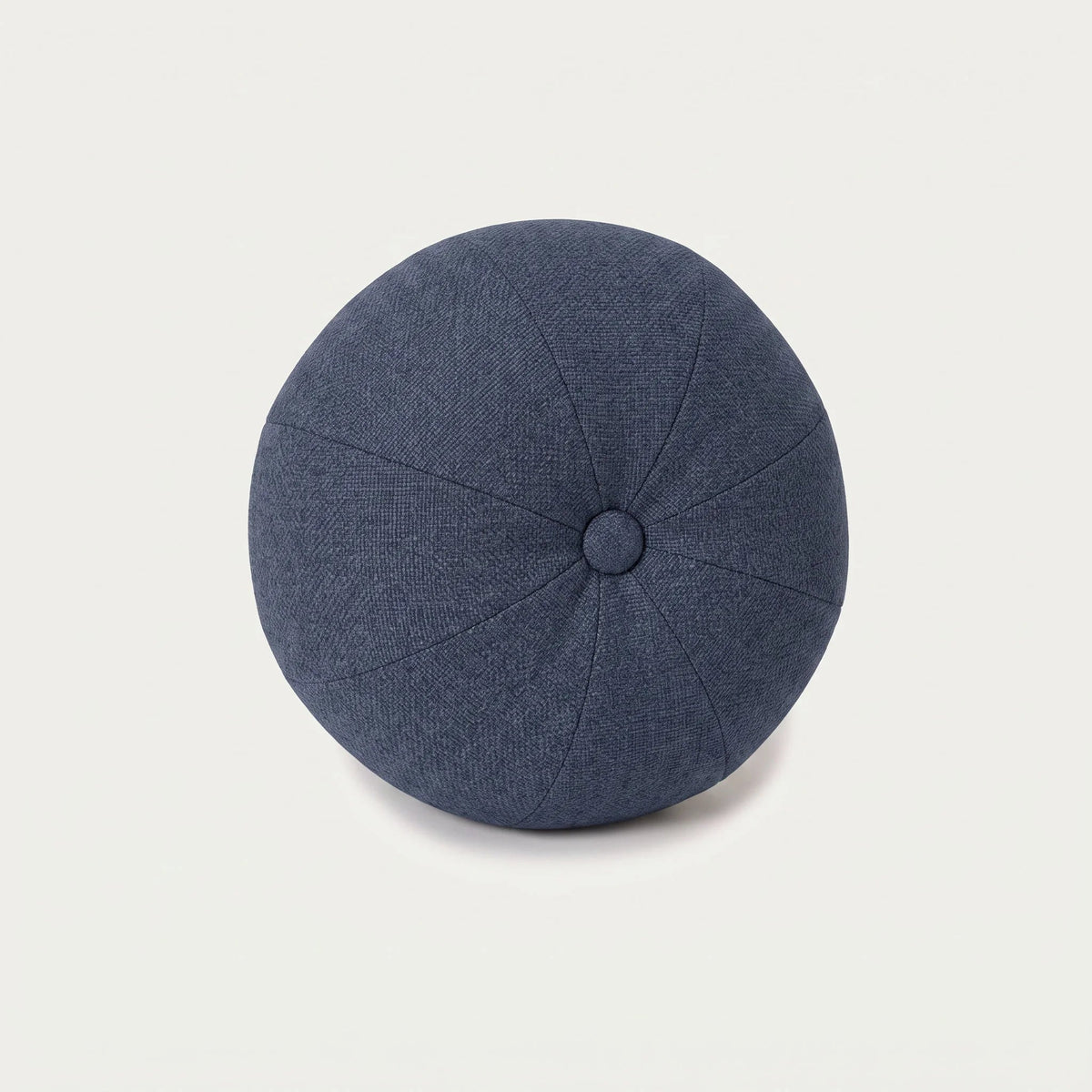 Decorative cushion Ball with button