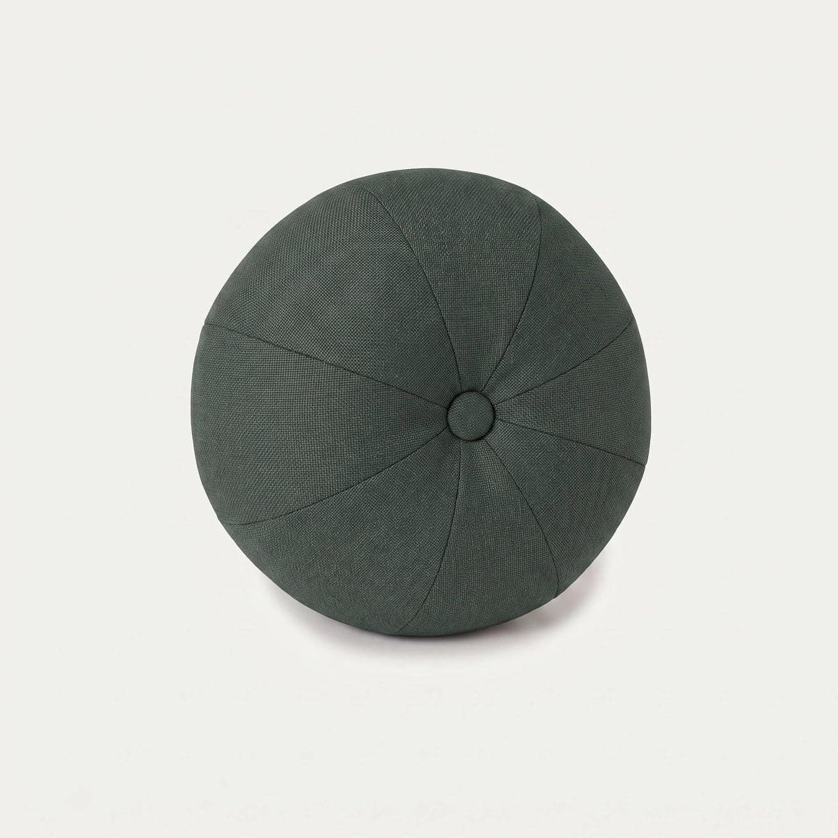 Decorative cushion Ball with button
