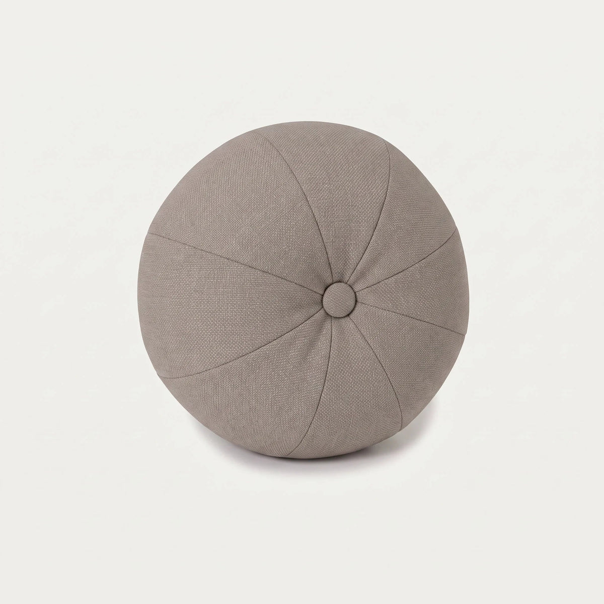 Decorative cushion Ball with button