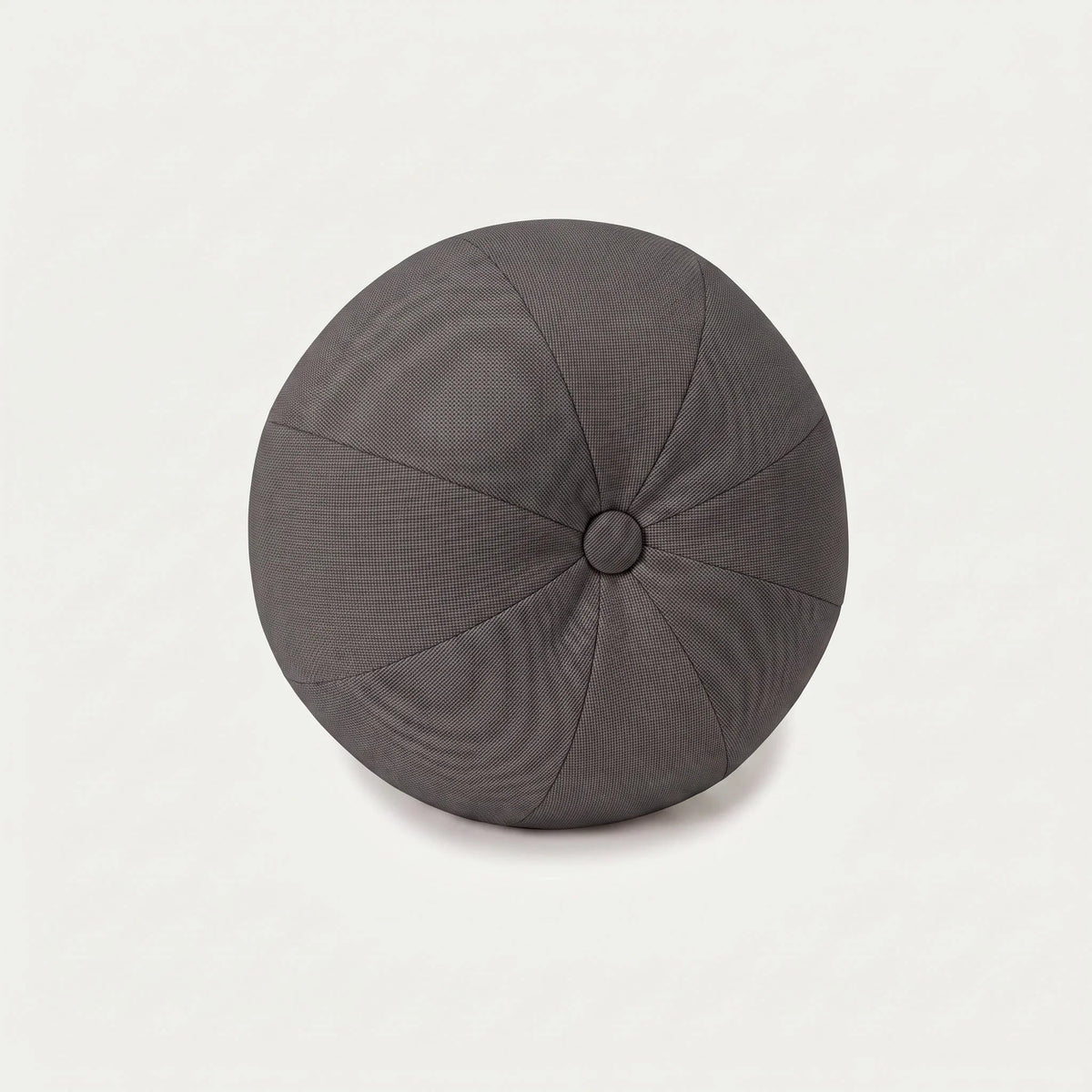 Decorative cushion Ball with button