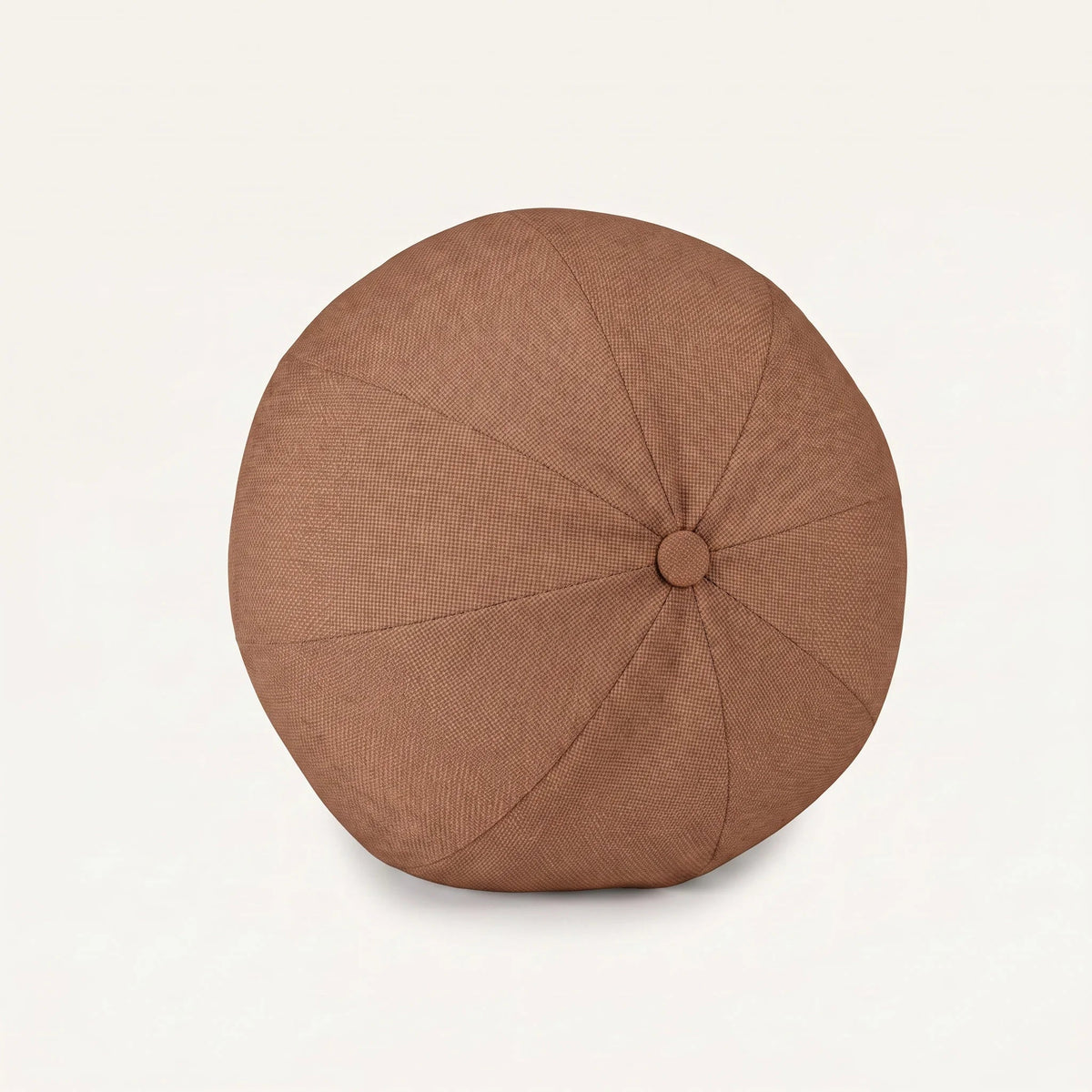 Decorative cushion Ball with button