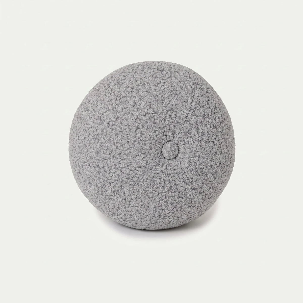 Decorative cushion Ball with button