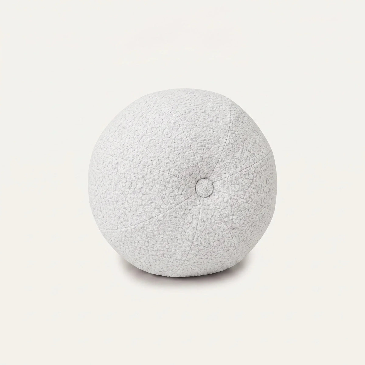 Decorative cushion Ball with button