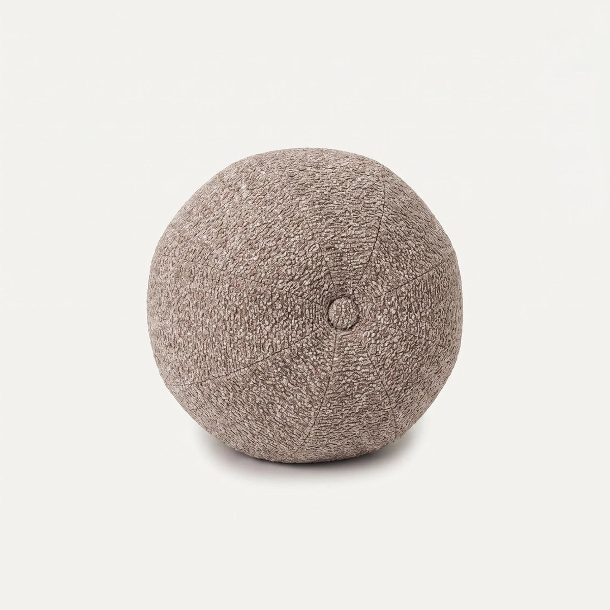 Decorative cushion Ball with button