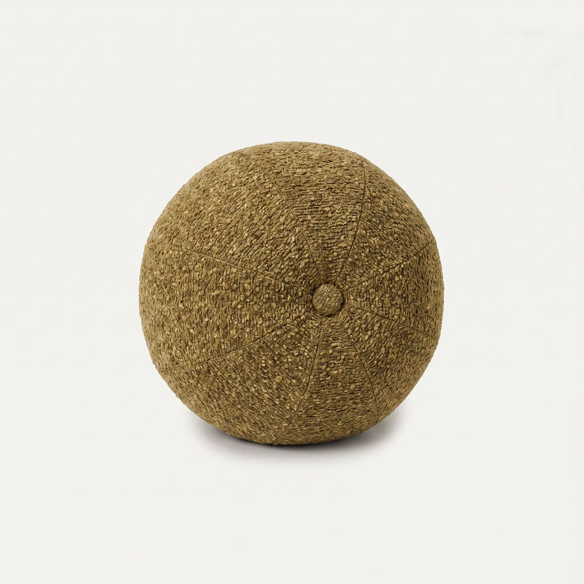 Decorative cushion Ball with button