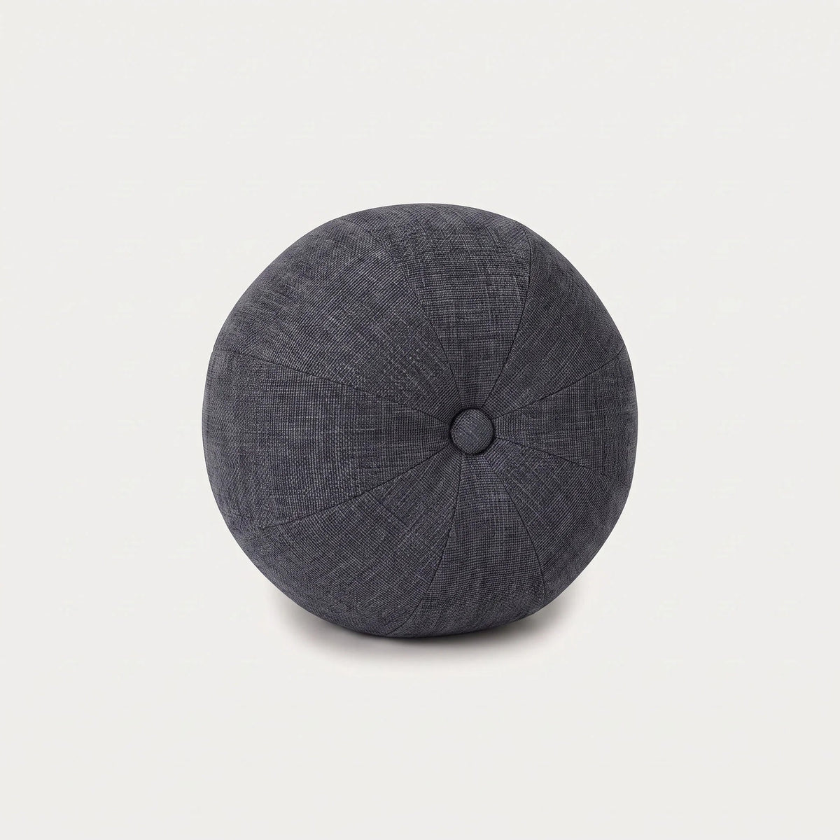 Decorative cushion Ball with button