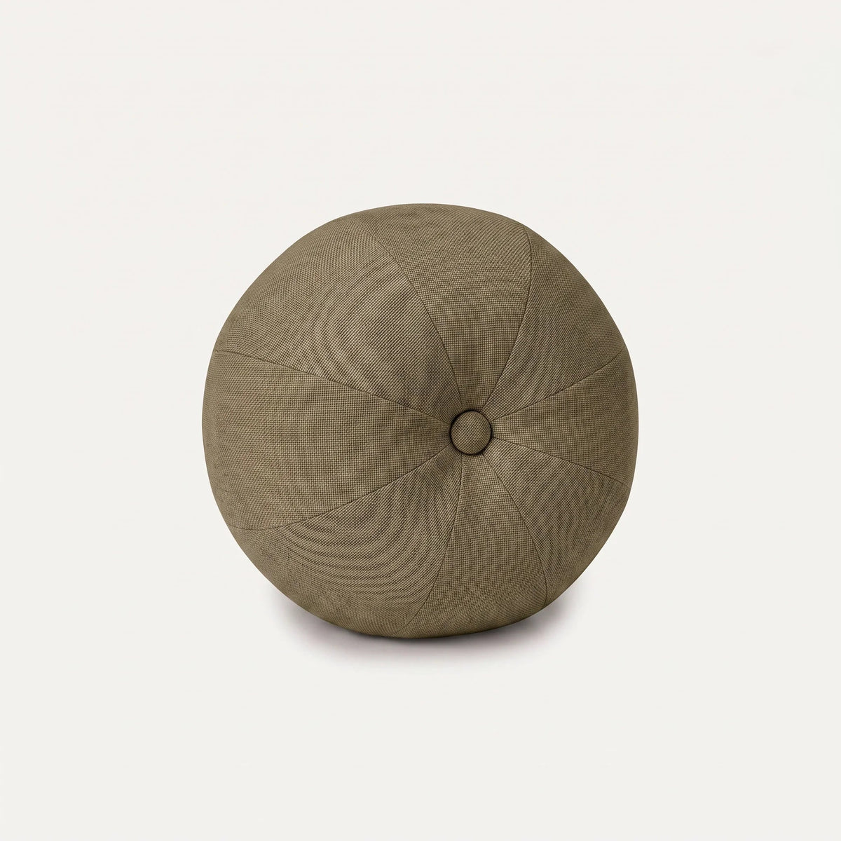 Decorative cushion Ball with button