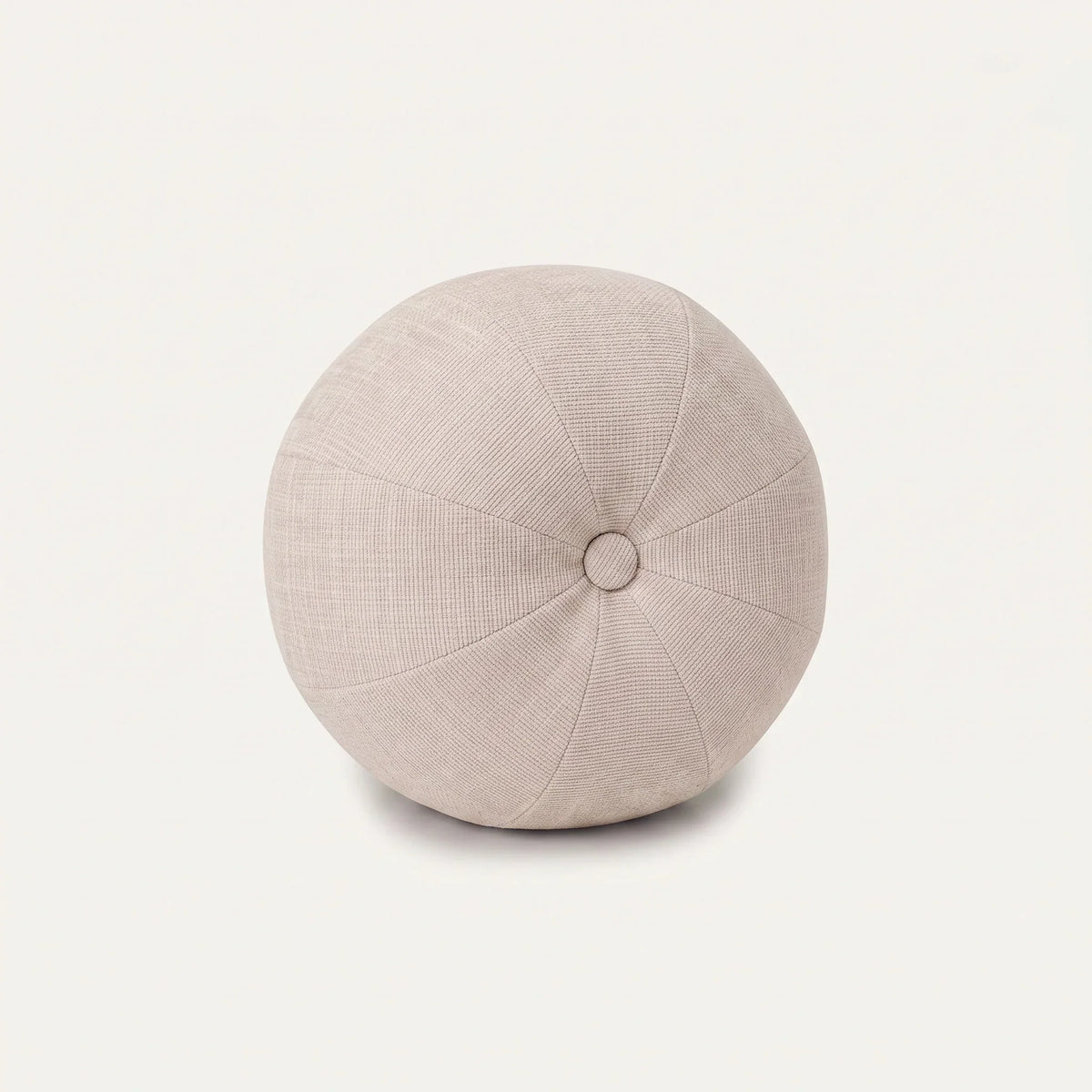 Decorative cushion Ball with button