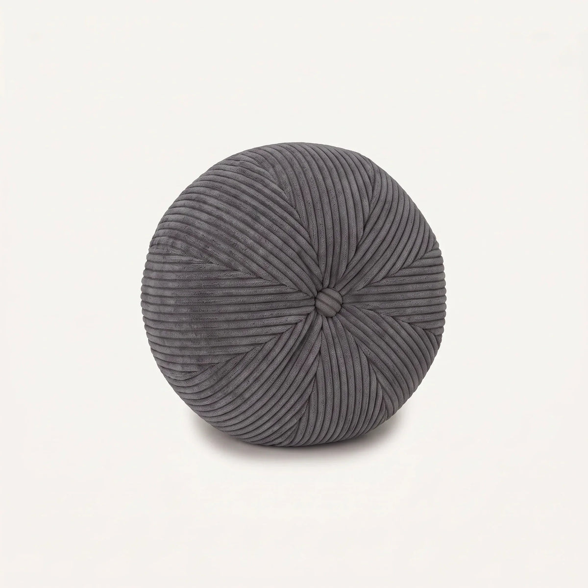 Decorative cushion Ball with button