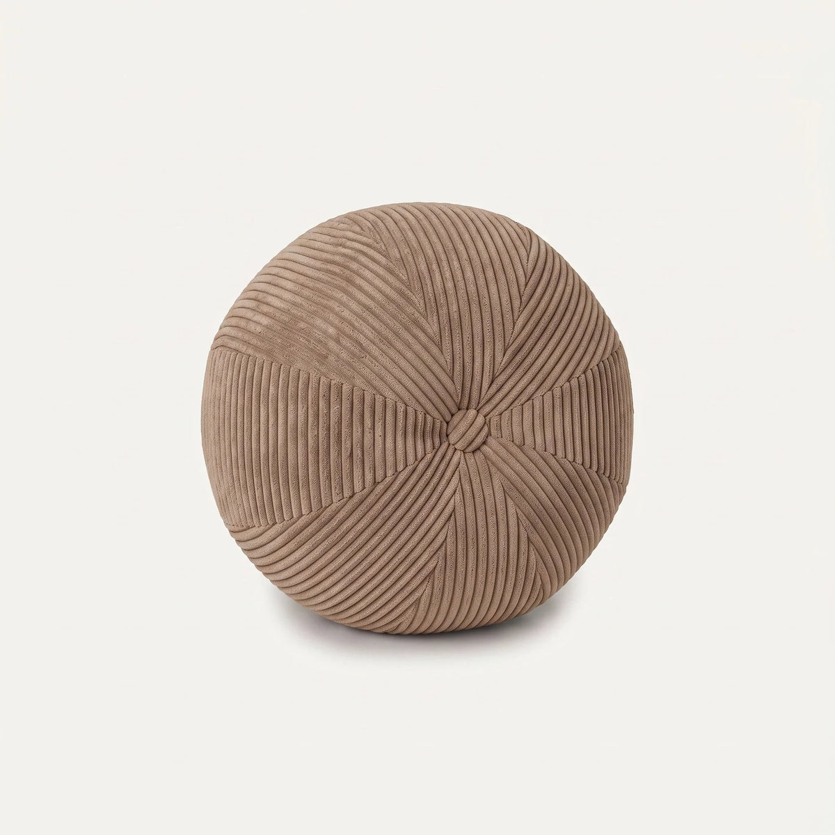 Decorative cushion Ball with button