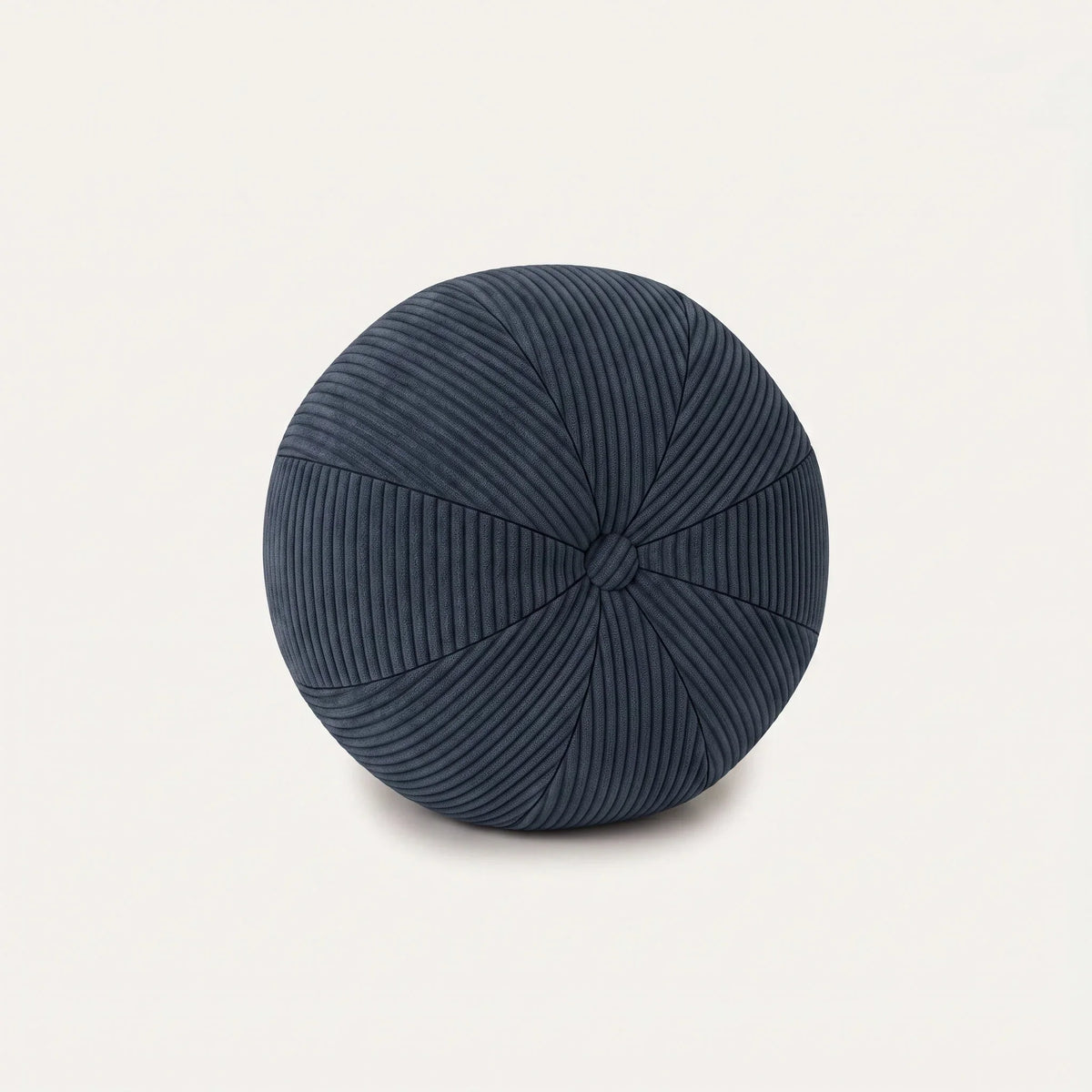 Decorative cushion Ball with button