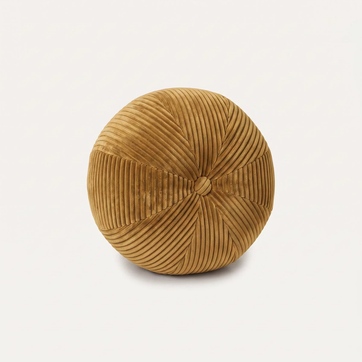 Decorative cushion Ball with button