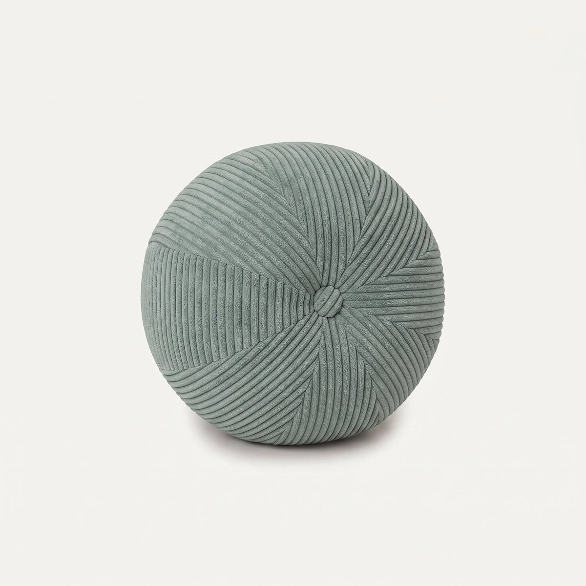 Decorative cushion Ball with button