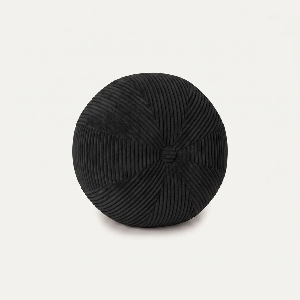 Decorative cushion Ball with button