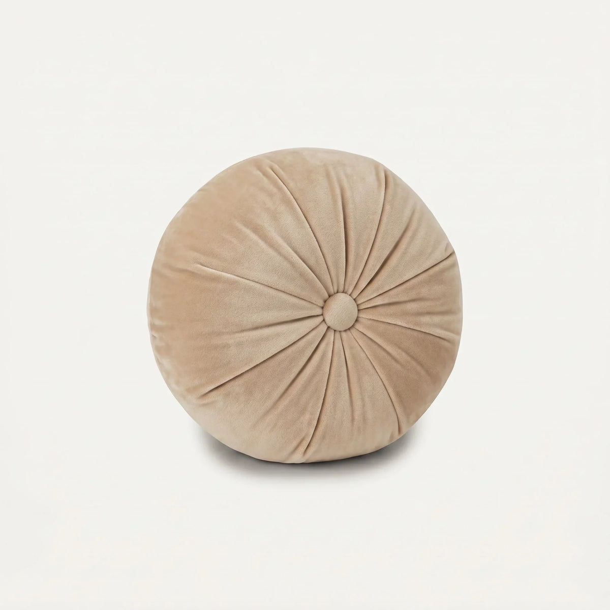Decorative cushion Ball with button