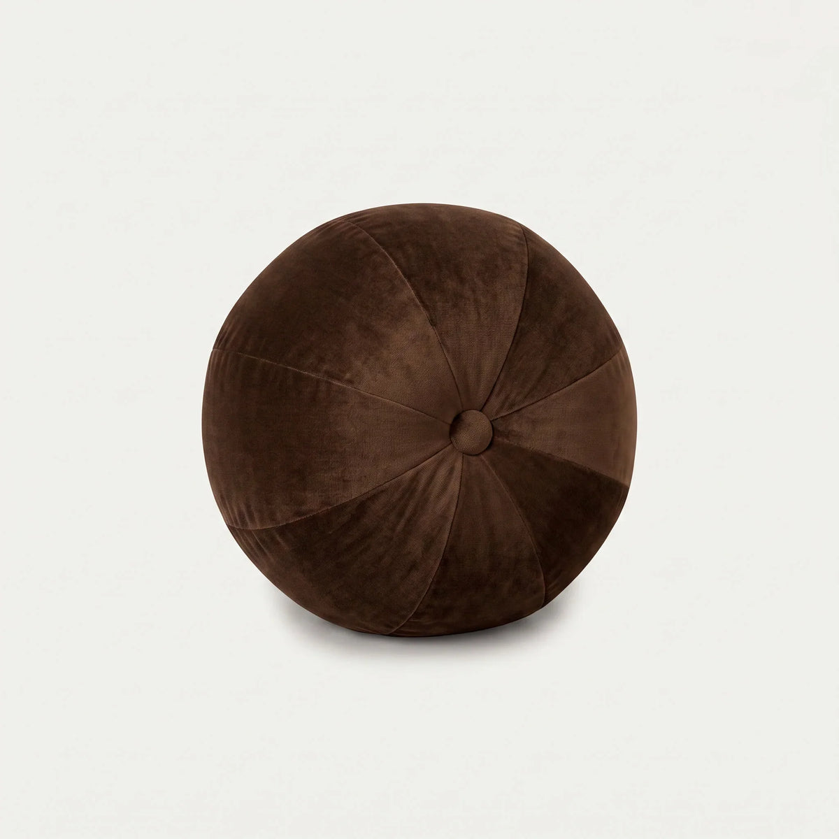 Decorative cushion Ball with button