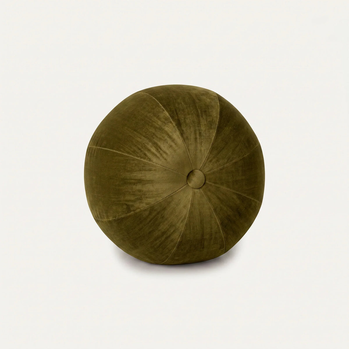 Decorative cushion Ball with button
