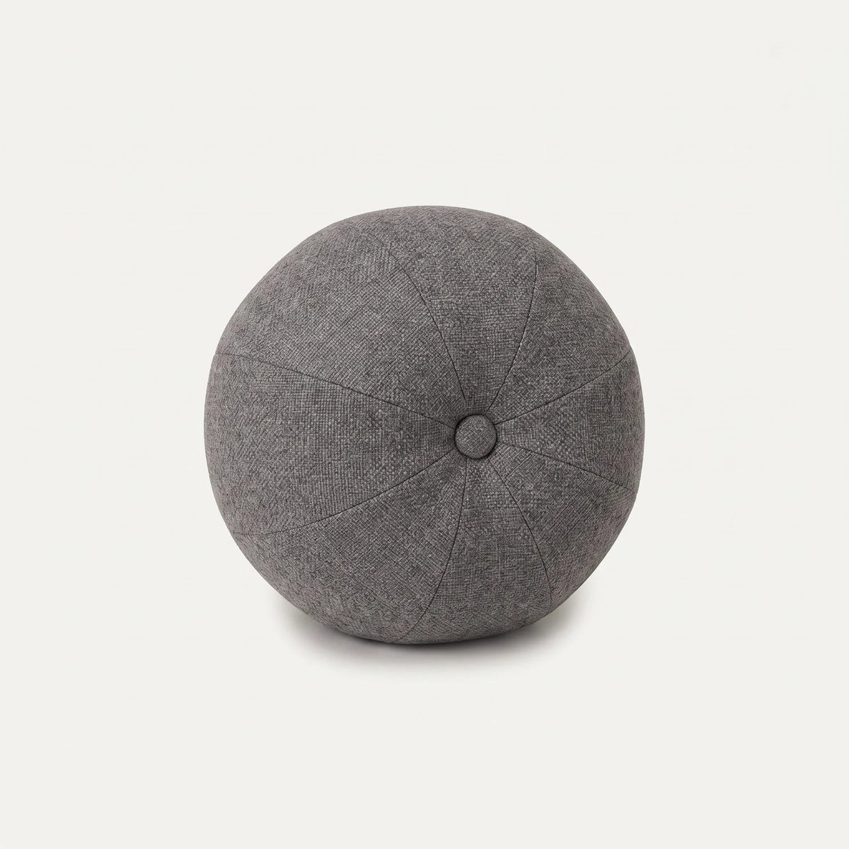 Decorative cushion Ball with button