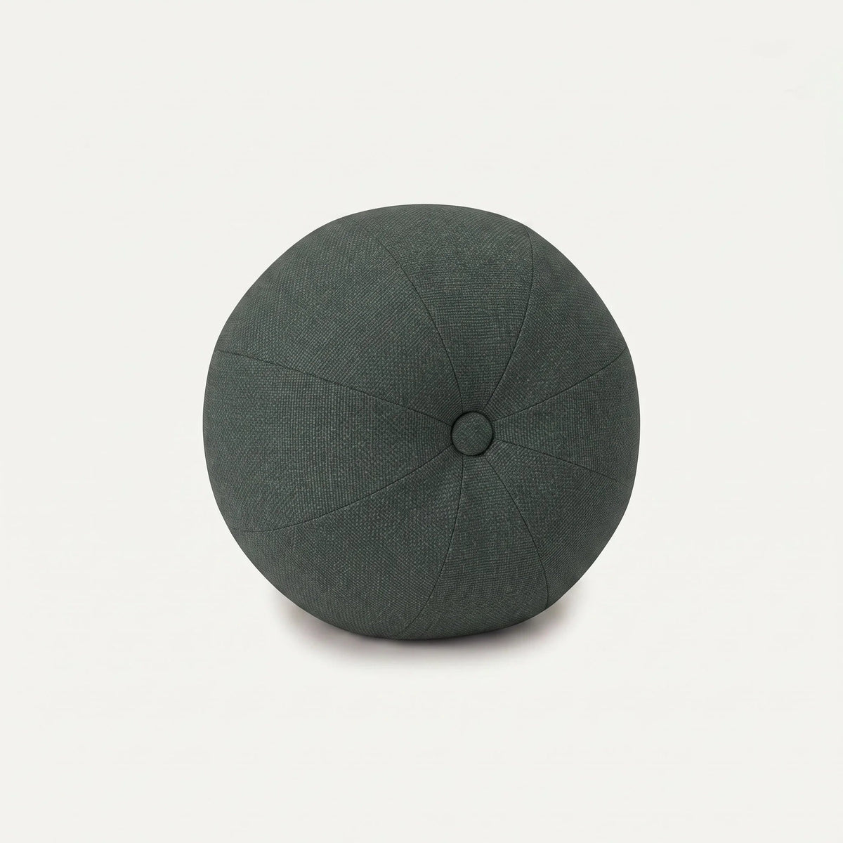 Decorative cushion Ball with button