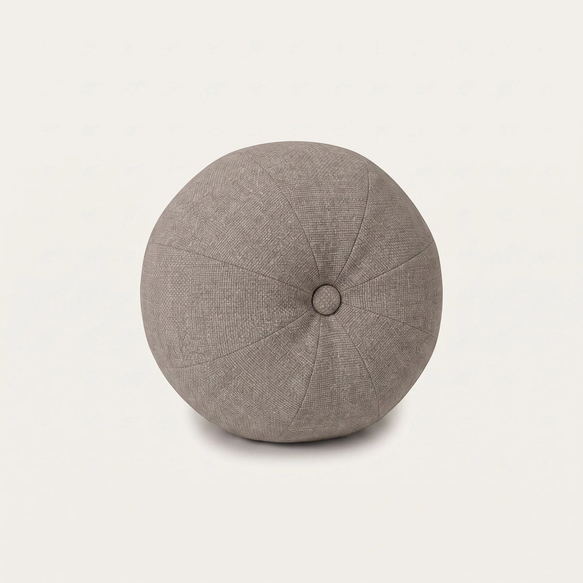 Decorative cushion Ball with button