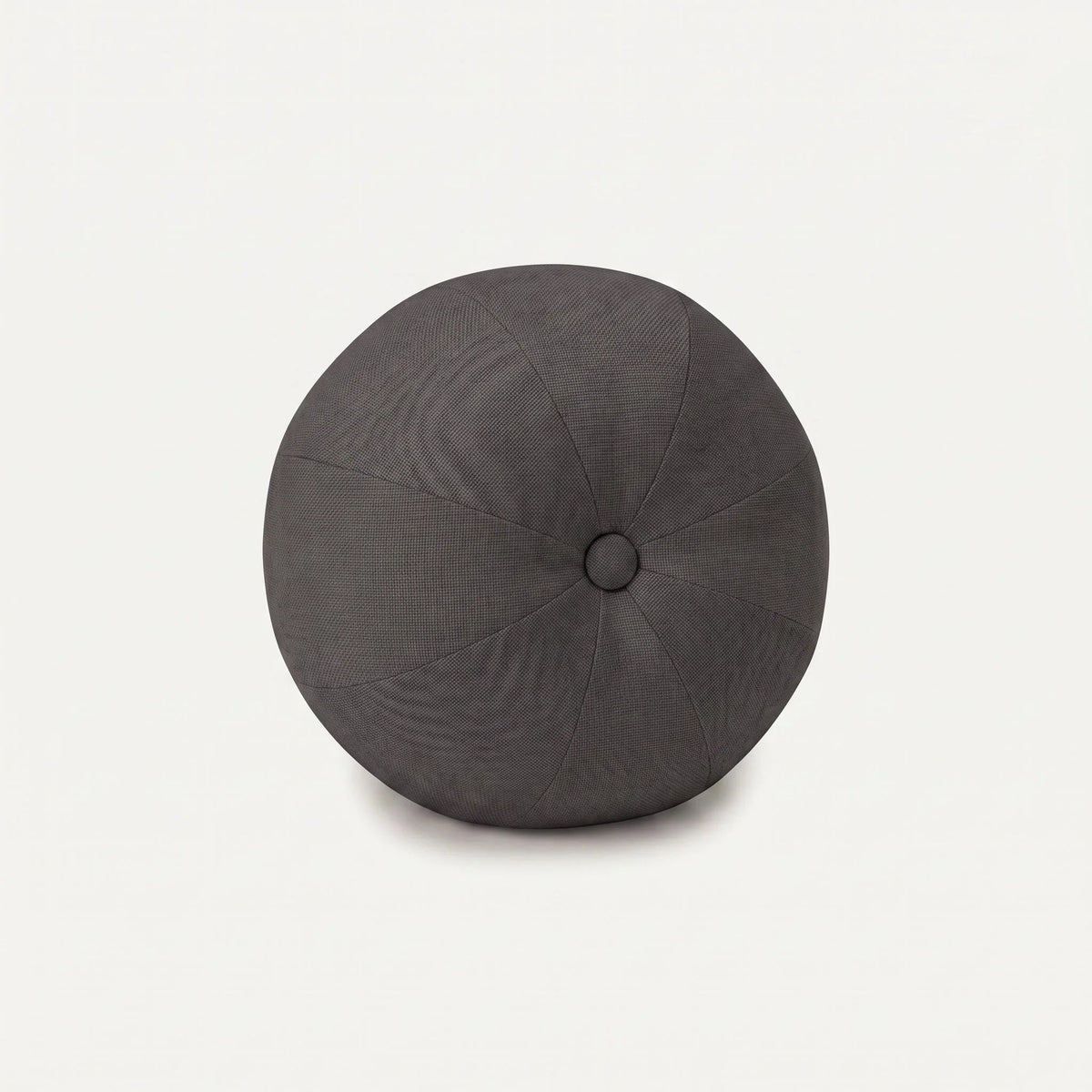 Decorative cushion Ball with button