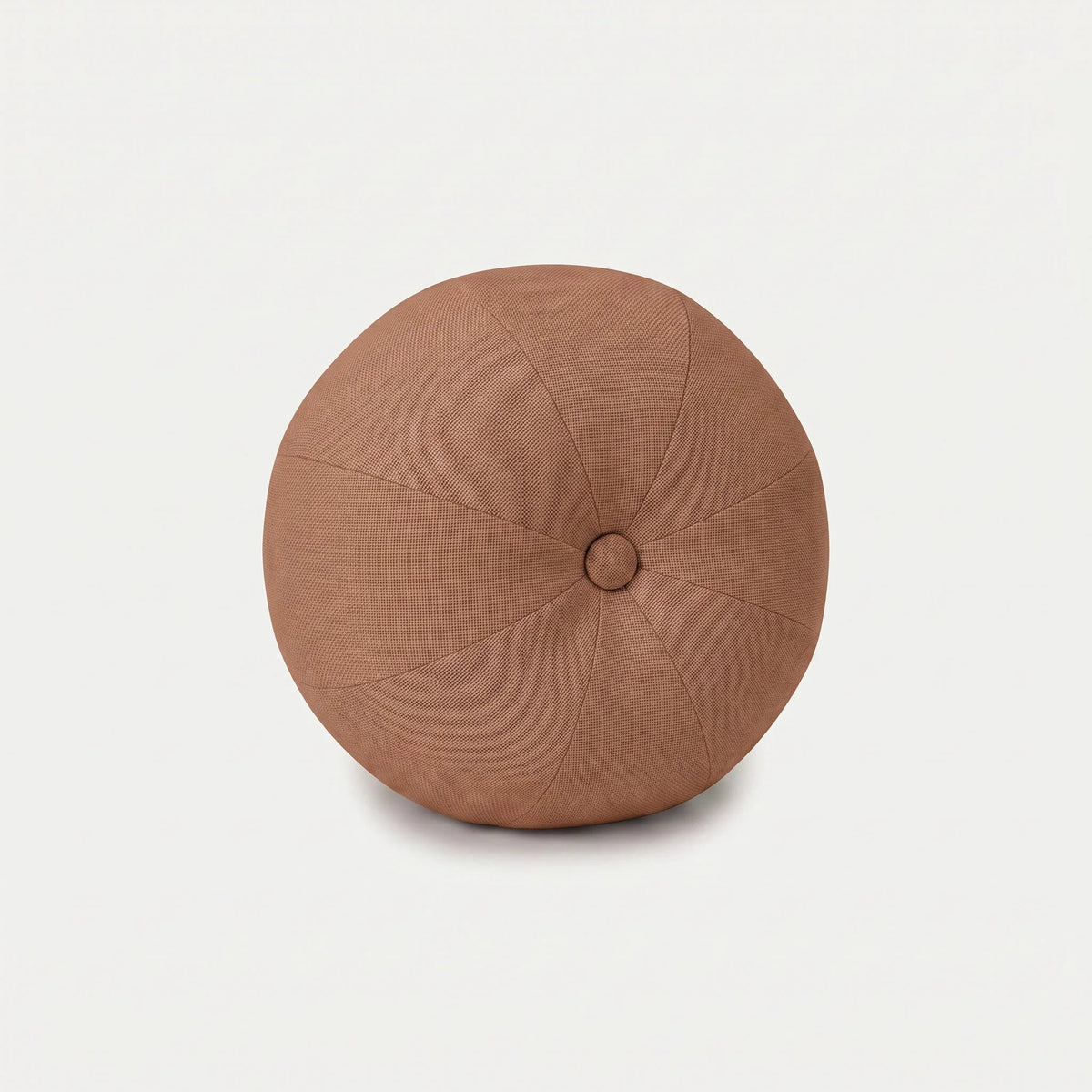 Decorative cushion Ball with button