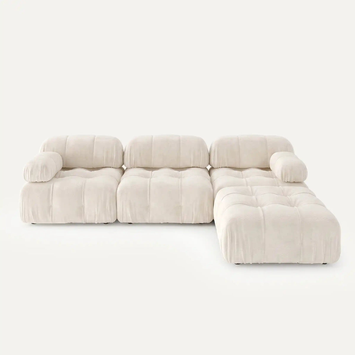 Divano modulare Cloud (4 posti) con pouf
