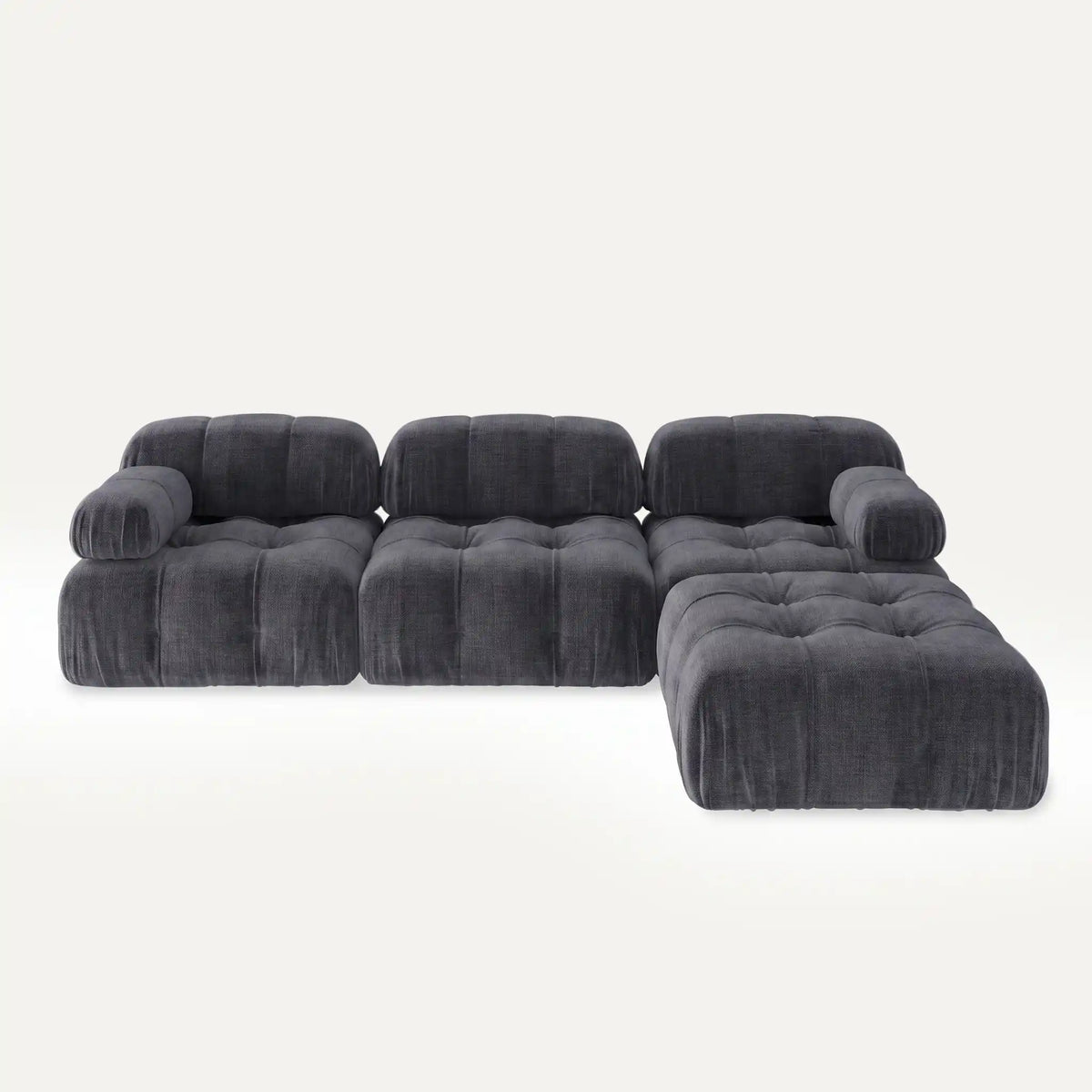 Divano modulare Cloud (4 posti) con pouf